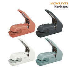 고쿠요 뉴 하리낙스 심없는 스테이플러 5매용 프레스, 세피아블랙, 1개