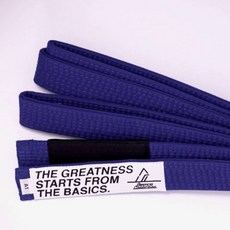 【神拳阿凱】Bacico 柔術浪人新款「砥礪」道帶 男女通用, 1個, 成人藍,A4