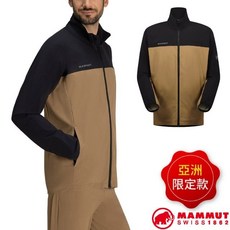 MAMMUT 長毛象 男 日系彈性防潑水軟殼外套 Comfort Jacket AF 夾克 亞洲限定款