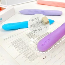 말랑베이비 잘지워지는 파스텔 고무 지우개, 6개