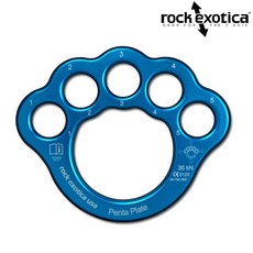 Rock Exotica PentaPlate 五孔分力盤/分力板/拖吊/救難/工程 RP2, 1個