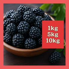 산지직송 고창 슈퍼 복분자 특품 1키로 5키로 10키로 블랙베리, 1개, 특품 1kg