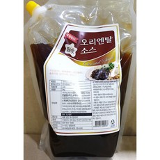 오리엔탈소스(평강 2kg) X5 업소용 육류디핑 양파 치킨 샐러드 딥핑, 2kg, 1