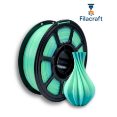Filacraft PETG 그라데이션 필라멘트 1KG 1.75mm 3D프린터 뱀부랩 호환 멀티컬러 레인보우 필라멘트 Gradation FILAMENT, G01 오로라 민트