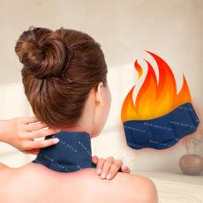 아이따셔 목핫팩 온열 목 마스크 발열 패치 찜질팩, 1개