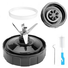 닌자용 7핀 추출기 블레이드 어셈블리 10cm/3.94인치 블렌더 블레이드 교체 부품 닌자 블렌더 오토 iQ BL480 BL482 BL642 BL682 NN102와 호환, 닌자용 7핀 추출기 블레이드 어셈블리, 10cm/3.9