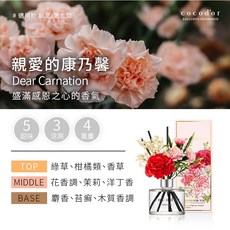 【cocodor】2023母親節限定系列擴香 200ml, 1個, 永生花款－親愛的康乃馨