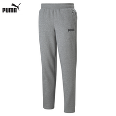 푸마 남성 에센셜 푸마 팬츠 플리스 OT 바지 하의 ESS PUMA Pants Fl OP M 847235 02