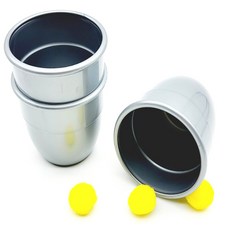 컵앤볼마술도구 컵안에서순간이동하는공 컵마술 컵&볼 마술용품 Cups & Balls 간단한마술 쉬운마술 초보마술, 1개