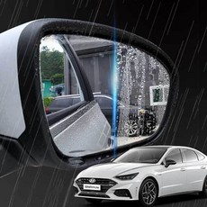 쏘나타 DN8 사이드미러 맞춤형 발수코팅 필름(호환 상품), 217번쏘나타디엣지