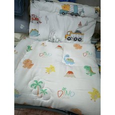 DINO SAUR 棉被 恐龍與工程車圖案, 恐龍汽車款,兒童