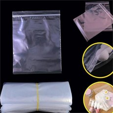투명 지퍼 백 5X6cm 포장용 다용도 보관 비닐 지퍼 백 소분 소형 폴리 악세사리 투명소 공예품 포장지