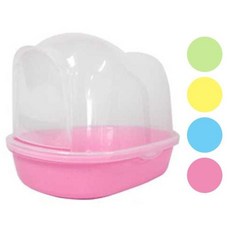 햄스터 목욕탕 대형 1P 다람쥐 목욕실 모래 하우스 햄찌목욕 탕 햄스터목욕 다람쥐목욕 은신처 모래목욕 dew+571wa