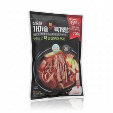 장순필 얼큰 매콤한 가마솥 육개탕(육개장) 600g x 5봉, 5개