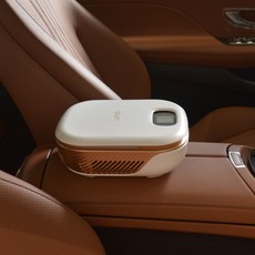 아이퓨리 A1 차량용 공기청정기 헤파필터 초미세먼지 차량 어어컨 담배 냄새 제거, 로즈골드