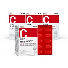 Truen 리포좀 비타민C 50p, 50정, 4개