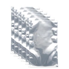 Uxcell 정전기 방지 쉴드 차폐 백 전자 기기용 플랫 오픈 탑 160x260mm(6x10인치) 100개, Uxcell 정전기 방지 쉴드 차폐 백, 전자 기기용