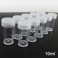 투명 플라스틱병 10ml(10개) RTS