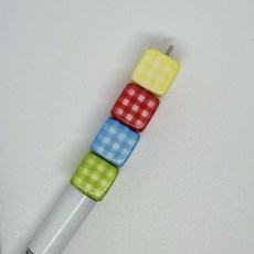 볼펜꾸미기 볼꾸 동대문 꾸미기 DIY 사각체크 주사위 게임 구슬