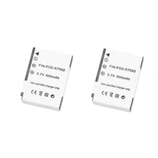 Kodak KLIC-7002 EasyShare V603 V530 V603 줌 V530 줌용 카메라 배터리 또는 충전기, 04 2 Battery