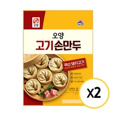 사조오양 고기손만두 1.4kg, 2개