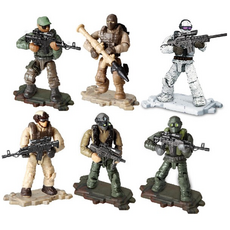 2500스폐셜 트룹스8종 피규어 밀리터리 블럭 조립완구, 스페셜트룹스-예거, 2개