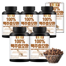 순수식품 맥주효모환 맥주효모, 120g, 5개