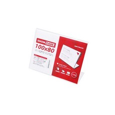 아트사인 쇼케이스 100x80mm 단면 POP꽂이 7713, 단품