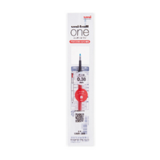 유니볼원P 리필심 0.38mm, 레드 리필심 (0.38mm)