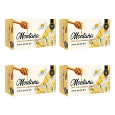 몬타냐 캐모마일 꿀차, 1.3g, 20개입, 4개