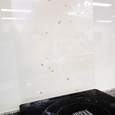 주방 기름때 오염 방지 투명 방수 접착 시트지 RD-10570, 1개