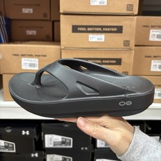 국내매장 우포스 쪼리 오리지날 블랙 올검