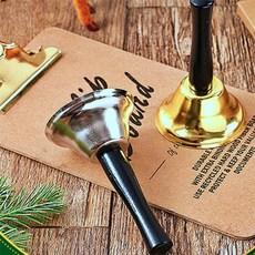 너굴마켓 핸드벨 클래식핸드벨, 은색 - 75mm, 1개, 은색