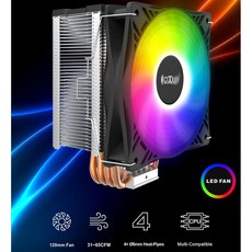 小白的生活工場*超頻3 PCCOOLER 東海X4S 多平台支援塔型散熱器, 1個
