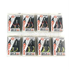 SHARP GH-2 輔助鉤 鐵板鉤, 1個, 4/0,粉紅色