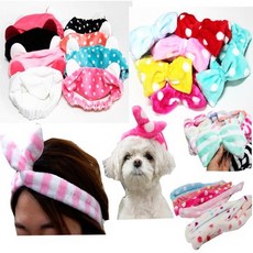 나성 세안필수품 귀엽고 도톰한 세안밴드 4종, 일자, 1개