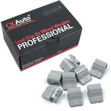 CKAuto MC 시리즈 코팅 2.0온스 리드 클립 휠 무게 25PcsBox, 1.0oz