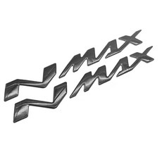 CULT 야마하 NAMX XAMX 엠블럼 오토바이 스티커, 1세트, B2.NMAX 엠블럼 블랙