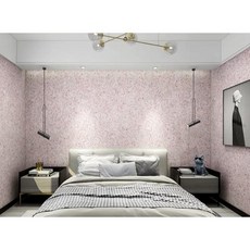 섬유 주방벽지 수입벽지 액체형 가정용 시트 풀바른벽지 다크레드, 스노우블루퍼플