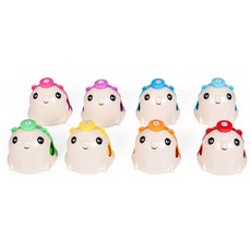 台灣製造 土撥鼠8音旋律鐘 25音手按鐘 胖鼠造型 八音按鐘 手按式旋律鐘 律音鐘 樂器, 1個, 8音音律鐘 台灣製