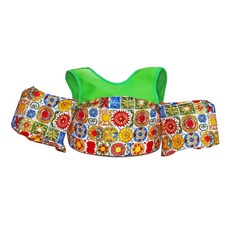 免充氣手臂圈救生衣 幼兒童學游泳衣 寶寶浮圈水袖泡沫帶領, 1個, 新款幸運圖騰 20-45斤