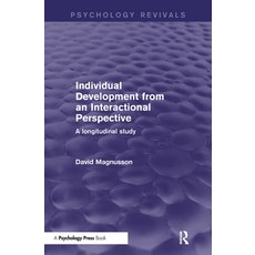 (英文圖書)Individual Development from an Interactional Perspective: A Longitudinal Study 精裝版, Psychology Press, 英文