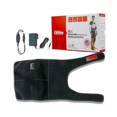 美國 venture醫療用熱敷墊-插電型-膝部KB-1280-速配鼎醫療用熱敷墊-未滅菌, 黑, KB-1280