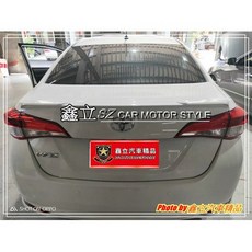 VIOS 18-19年 原廠型 運動版 鴉尾 ABS 塑膠 尾翼, 1個