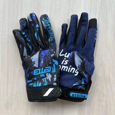 새로운 하나의 섬세한 여우 오토바이 산악 자전거 오프로드 레이싱 파란색 빨간색 장갑 레이싱 장갑