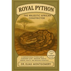 (영문도서)Royal Python - The Majestic African Constrictor: A Complete Royal Python Care &... Paperback, Independently Published, English, 9798270111373