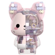 JAKi 機械磁吸AU積木玩具，獨特半透明設計，激發想像力與創造力，安全無毒材質, JK6510-2, 1個