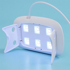 에스우디자인 미니 네일 램프 화이트 젤네일램프미니