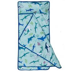 LoveBBB 美國Wildkin 每日幼教睡袋 海洋探秘 安親班/兒童睡袋/午睡墊 (3-7歲), 藍色