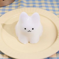 플레이잼 고양이 말랑이 스퀴시 푸딩 냥이, 푸딩고양이(소), 1개